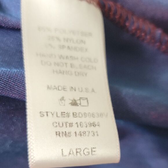 Blue Blush Wine Velvet Dress - Picture 5 of 7